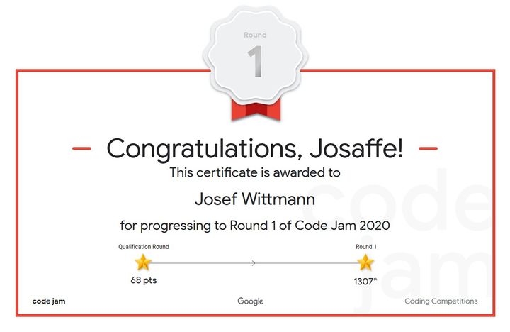 Google Coding Competitions